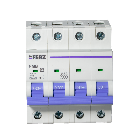 FMB-C 6kA 4P 02 х-ка C Автоматический выключатель